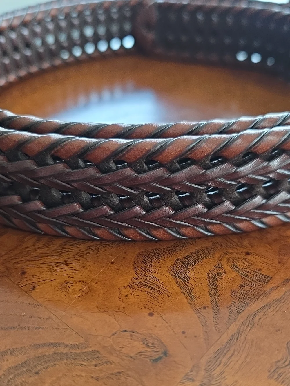 Columbia Hand Laced Belt Men’s Size XL 42-44 Brown - NEW